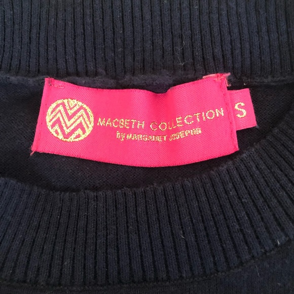 Macbeth Collection Margaret Josephs Anchor Sweater - Picture 9 of 9